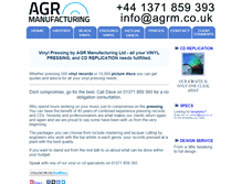 Tablet Screenshot of agrm.co.uk